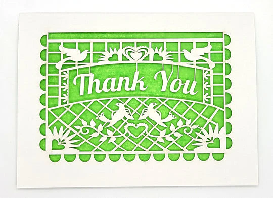Thank You - Papel Picado Flag - Image 2