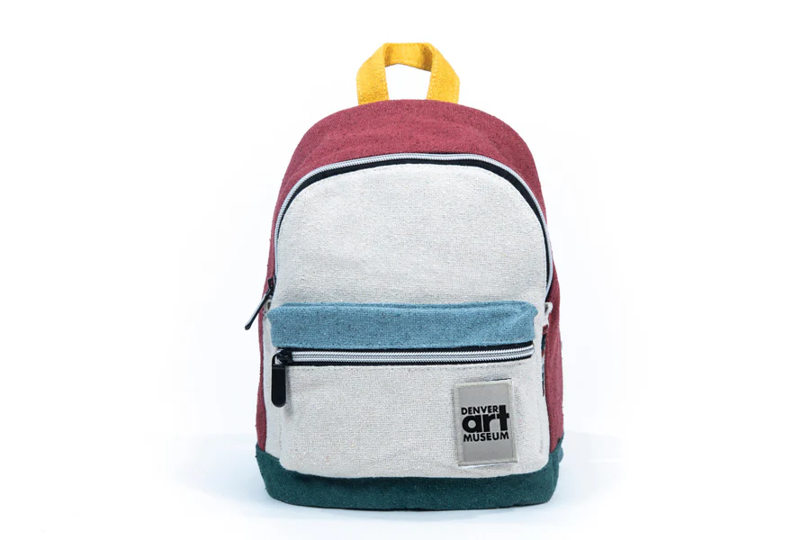 The Mystic Boho Cream Backpack with Denver Art Museum Velcro Patch