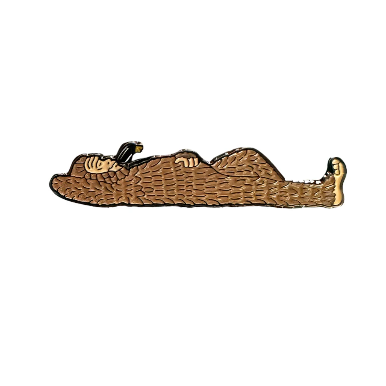 The Rester Bigfoot Enamel Pin