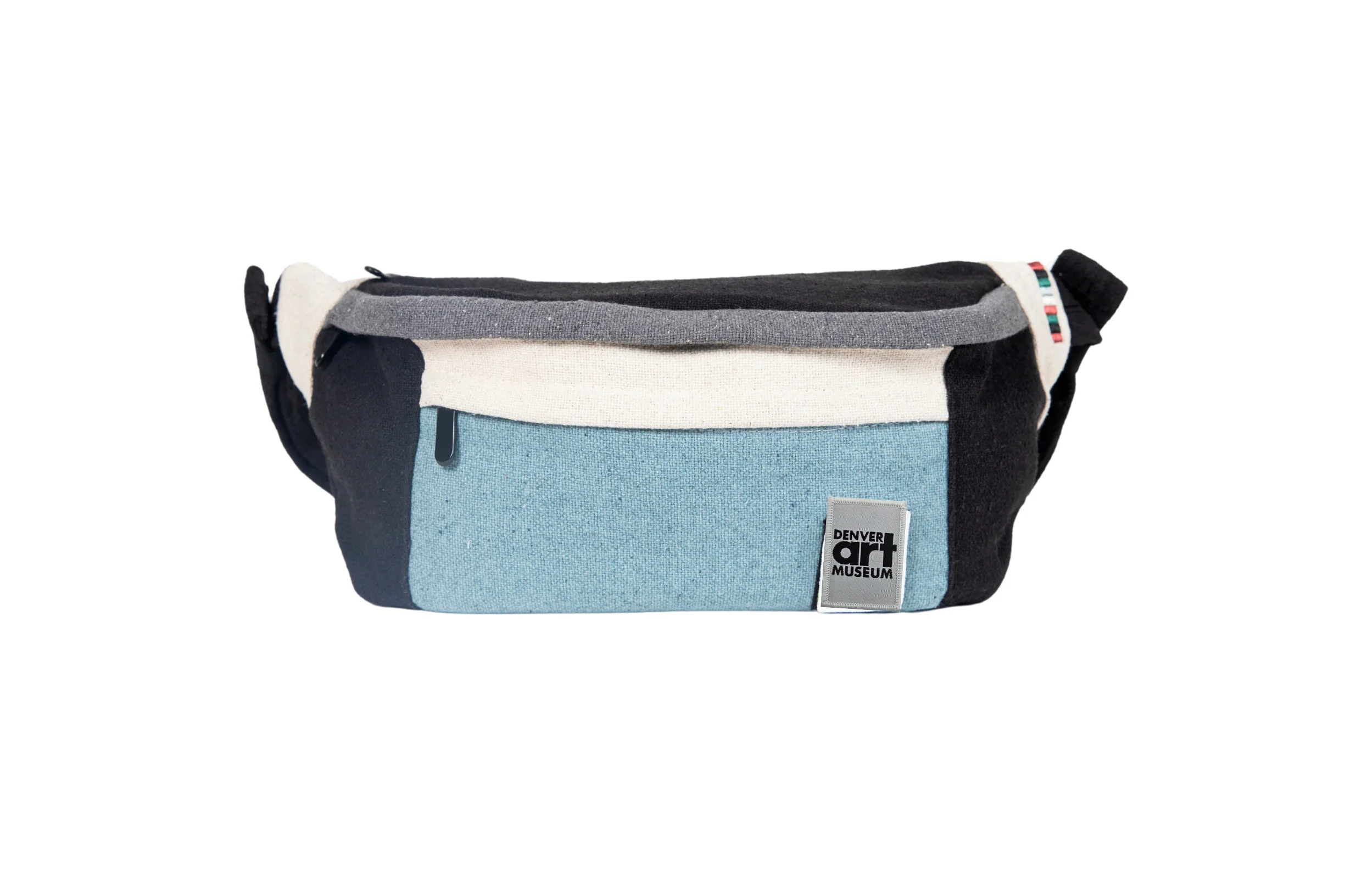 The Reveller Charcoal Fanny Pack with Denver Art Museum Patch