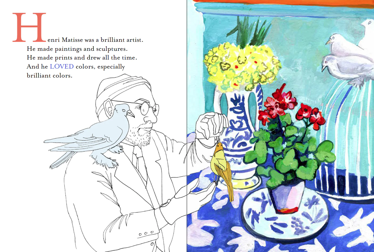 The Swimmers: Paper cut-outs with Matisse - Image 2