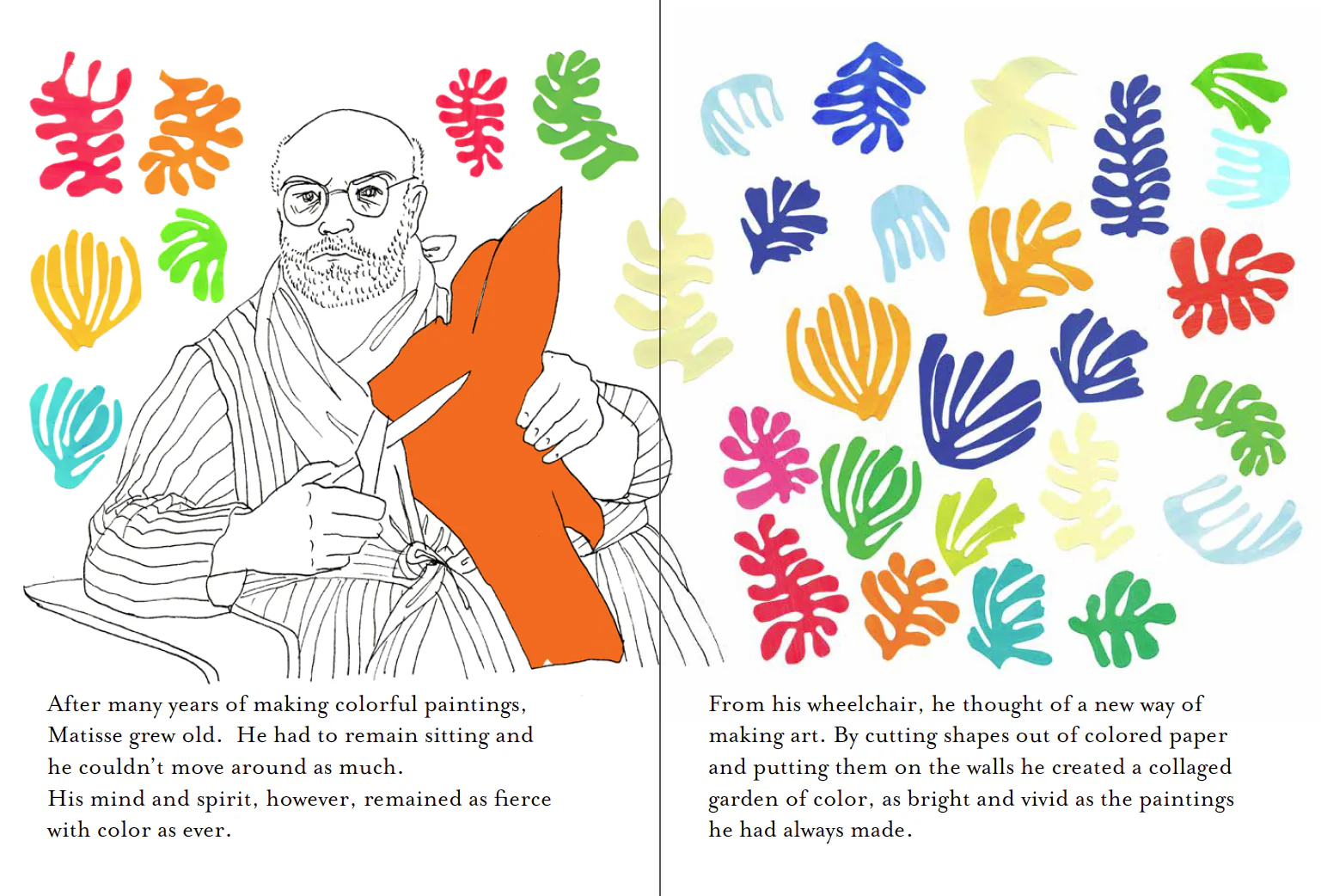 The Swimmers: Paper cut-outs with Matisse - Image 3