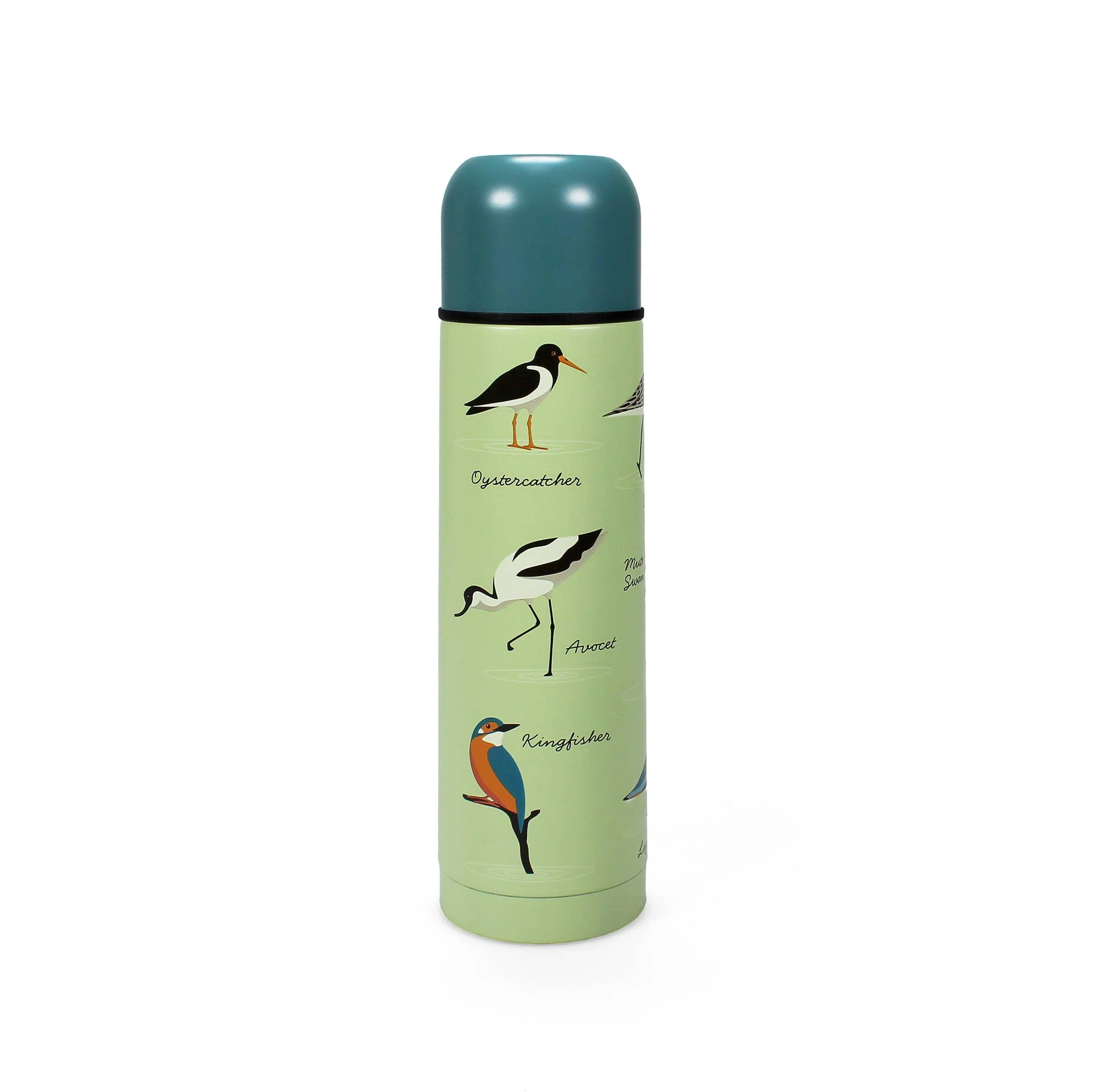 Thermal Metal Flask (17 fl oz) - Water Birds - Image 2