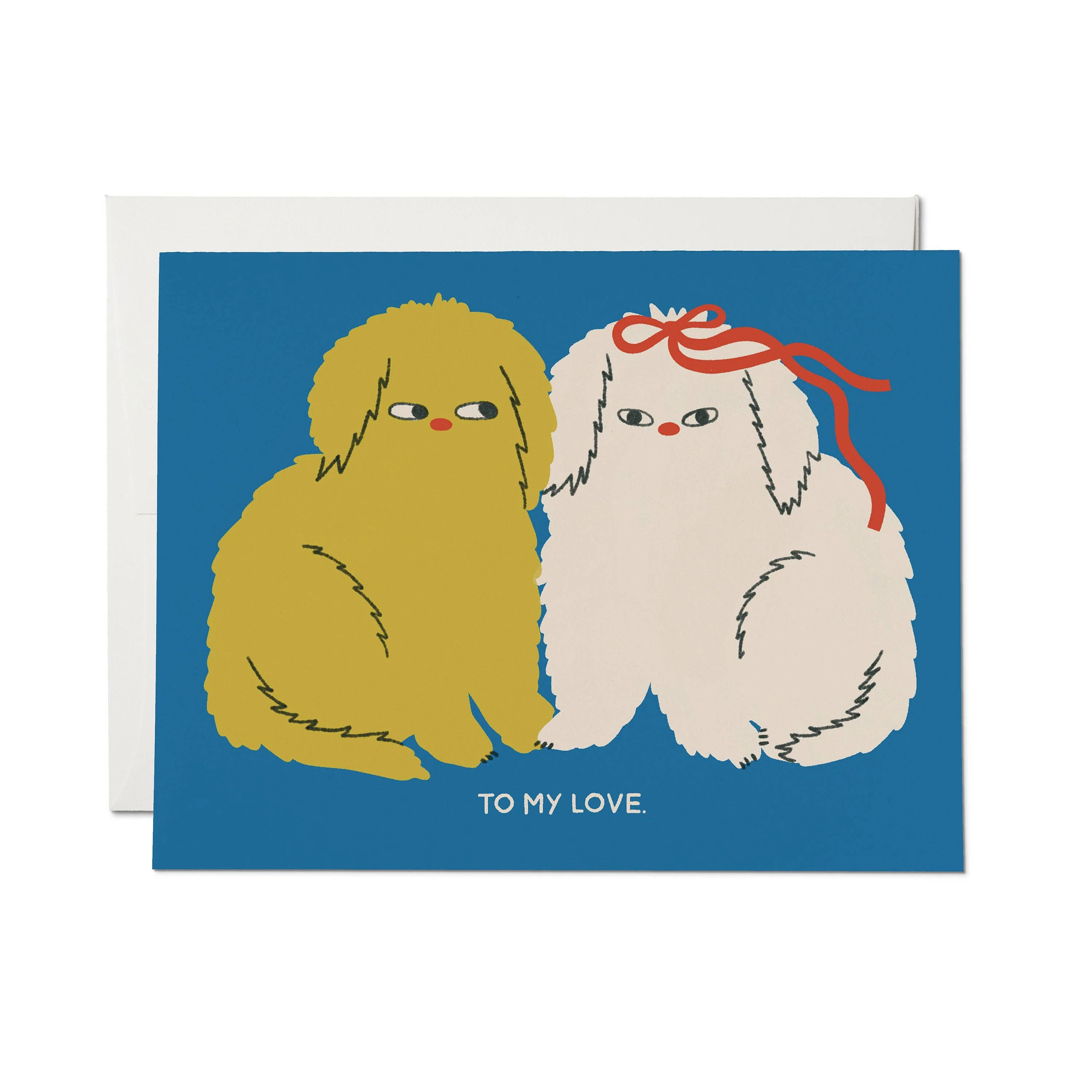To My Love Greeting Card