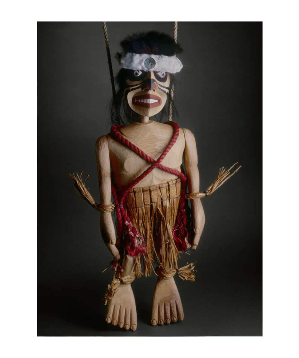 Richard Hunt: Tokwit Puppet Postcard