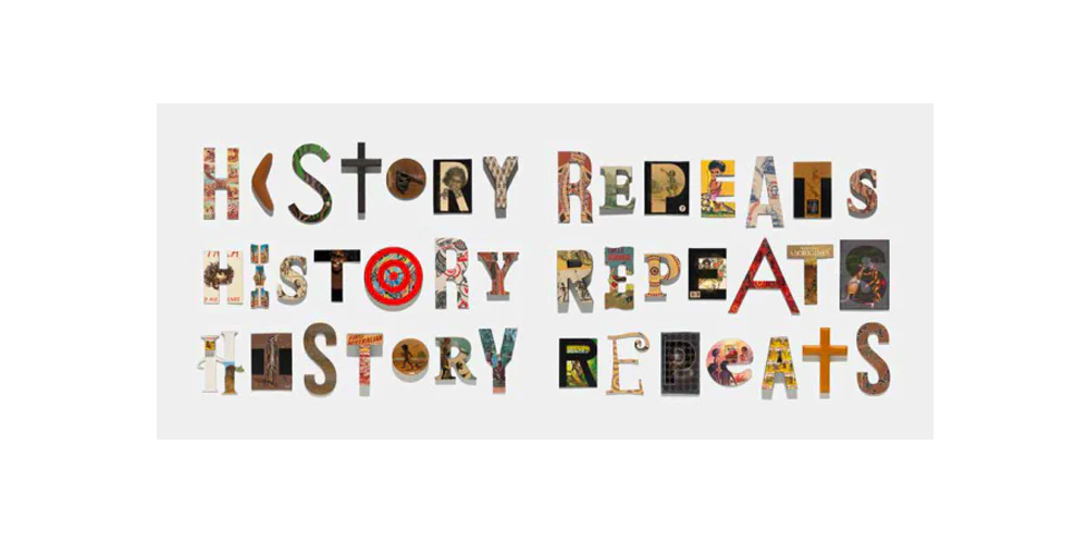 Tony Albert (Girramay/Yidinji/Kuku Yalanji), History Repeats Postcard