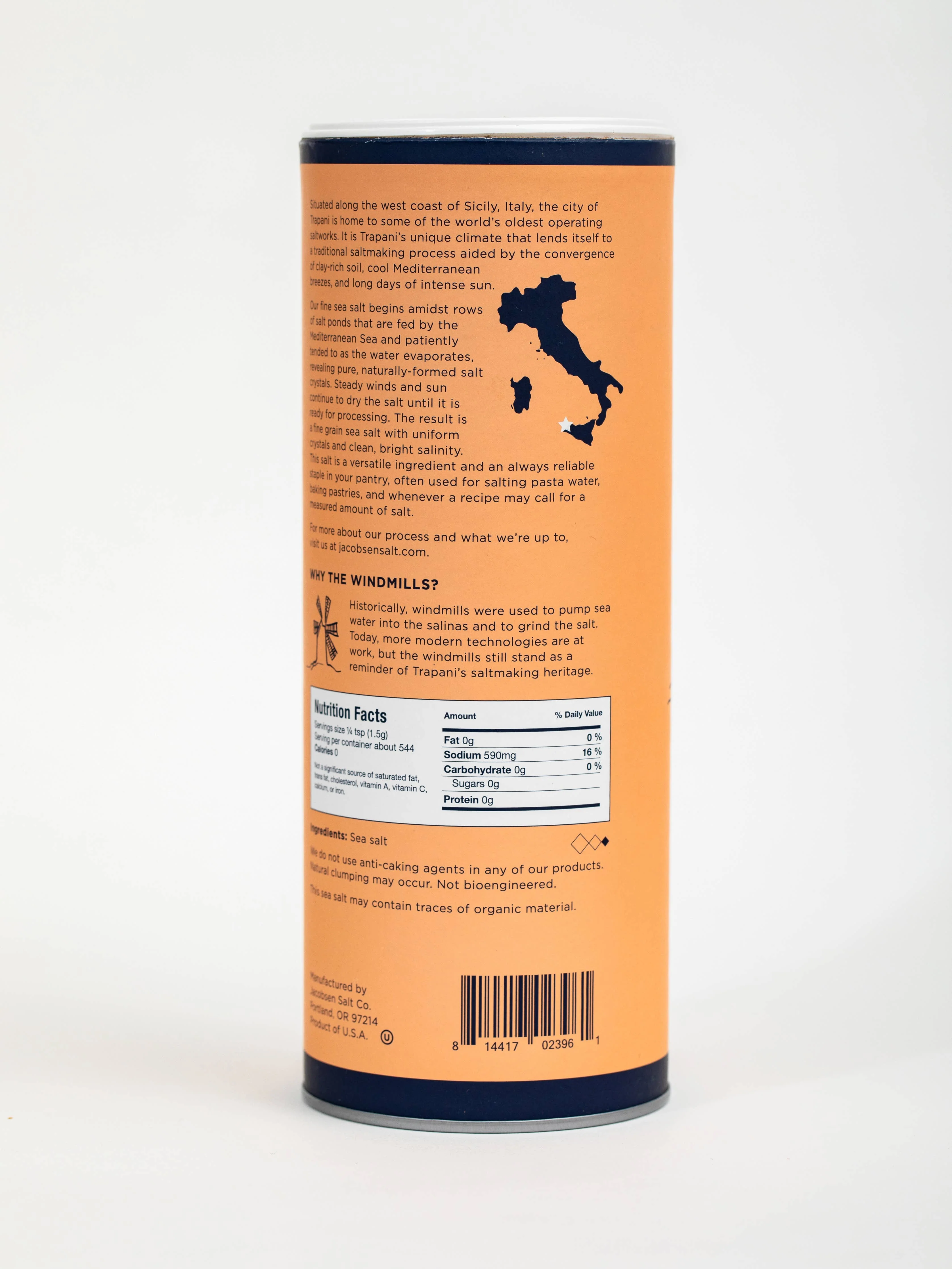 Trapani Pure Italian Fine Sea Salt - Image 2