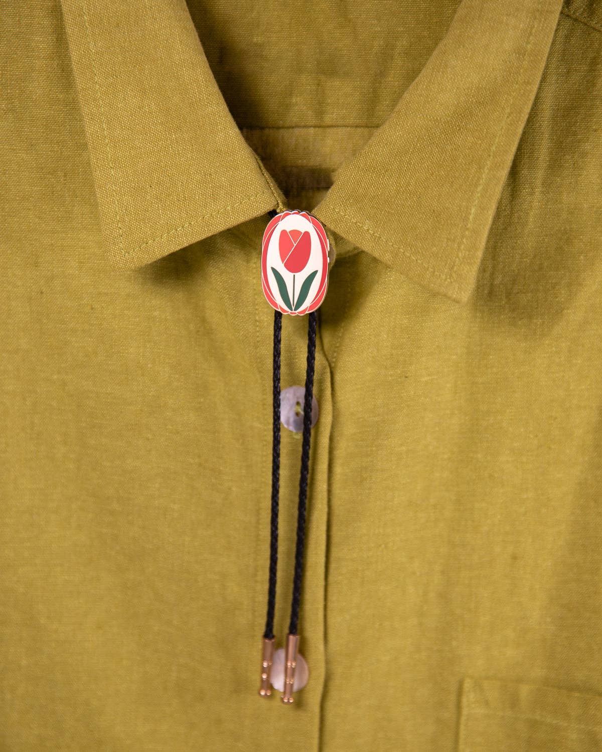 Tulip Bolo Tie - Image 2