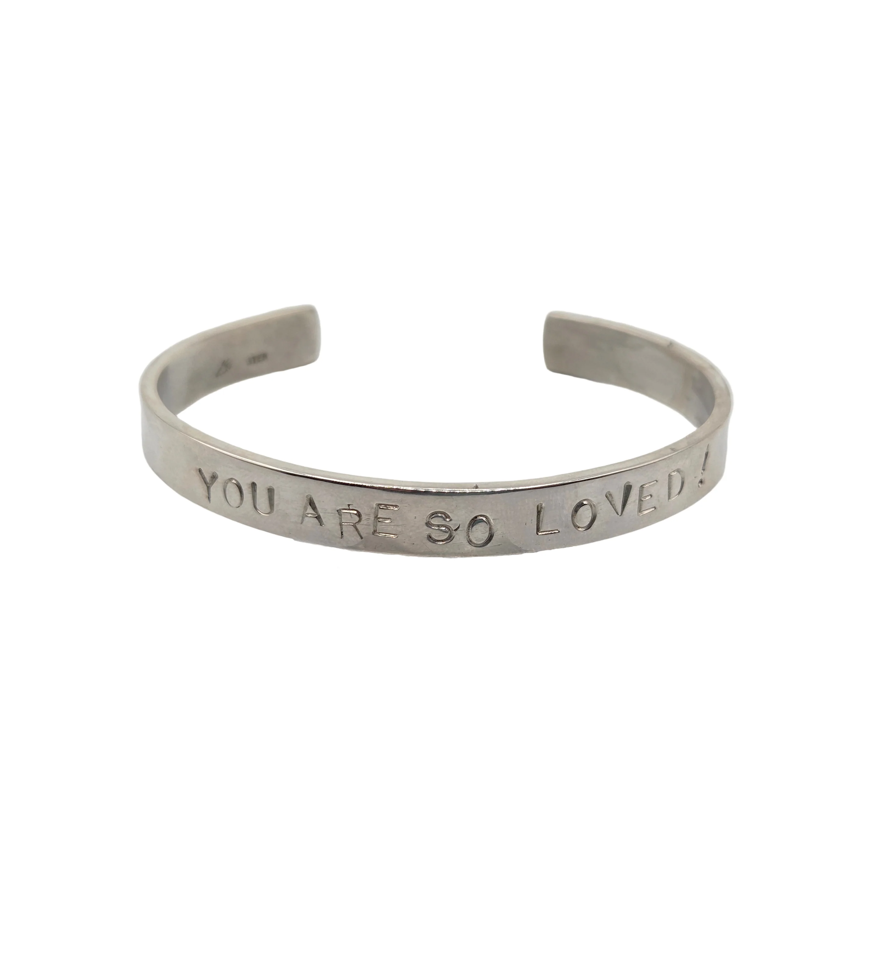 You Are So Loved! Sterling Silver Cuff