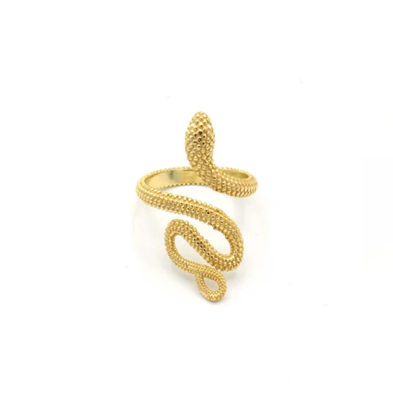 Viper Snake Adjustable Ring