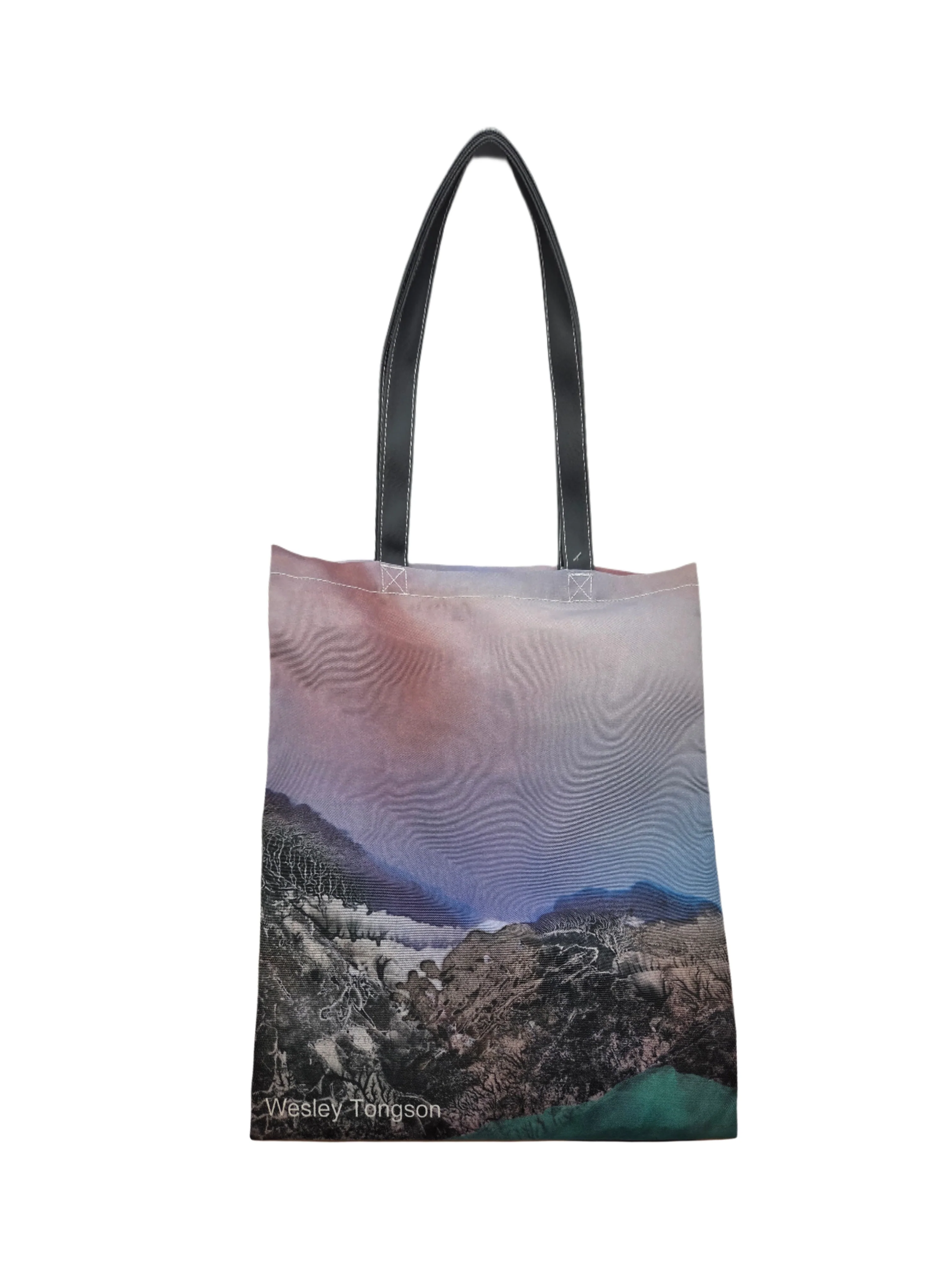 Wesley Tongson "Mountains" Tote Bag