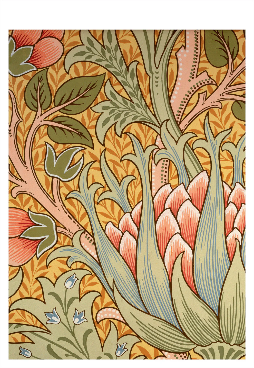 William Morris: Arts and Crafts  Designs Book of Postcards - Image 2