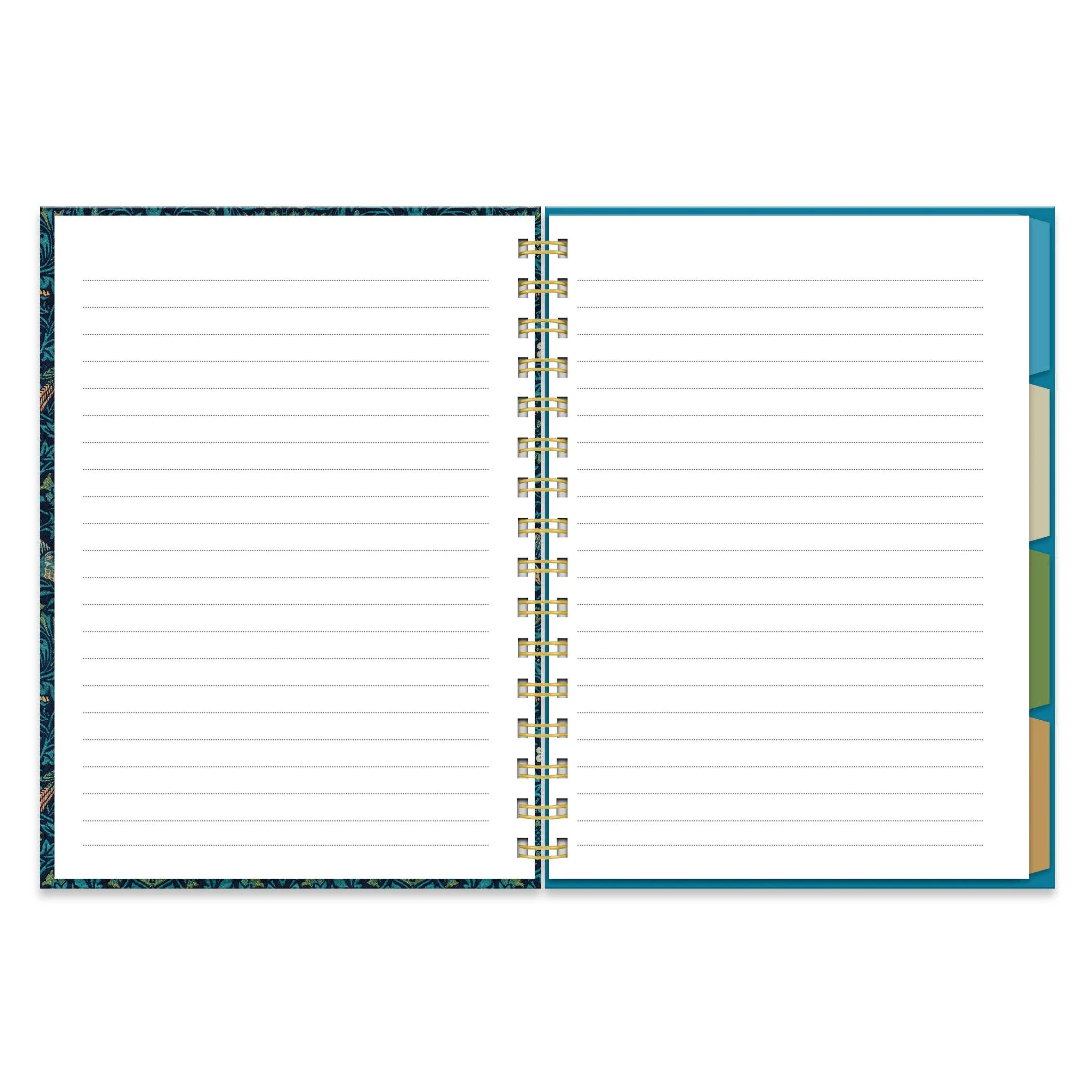 William Morris Birds A5 Notebook With Dividers - Image 4