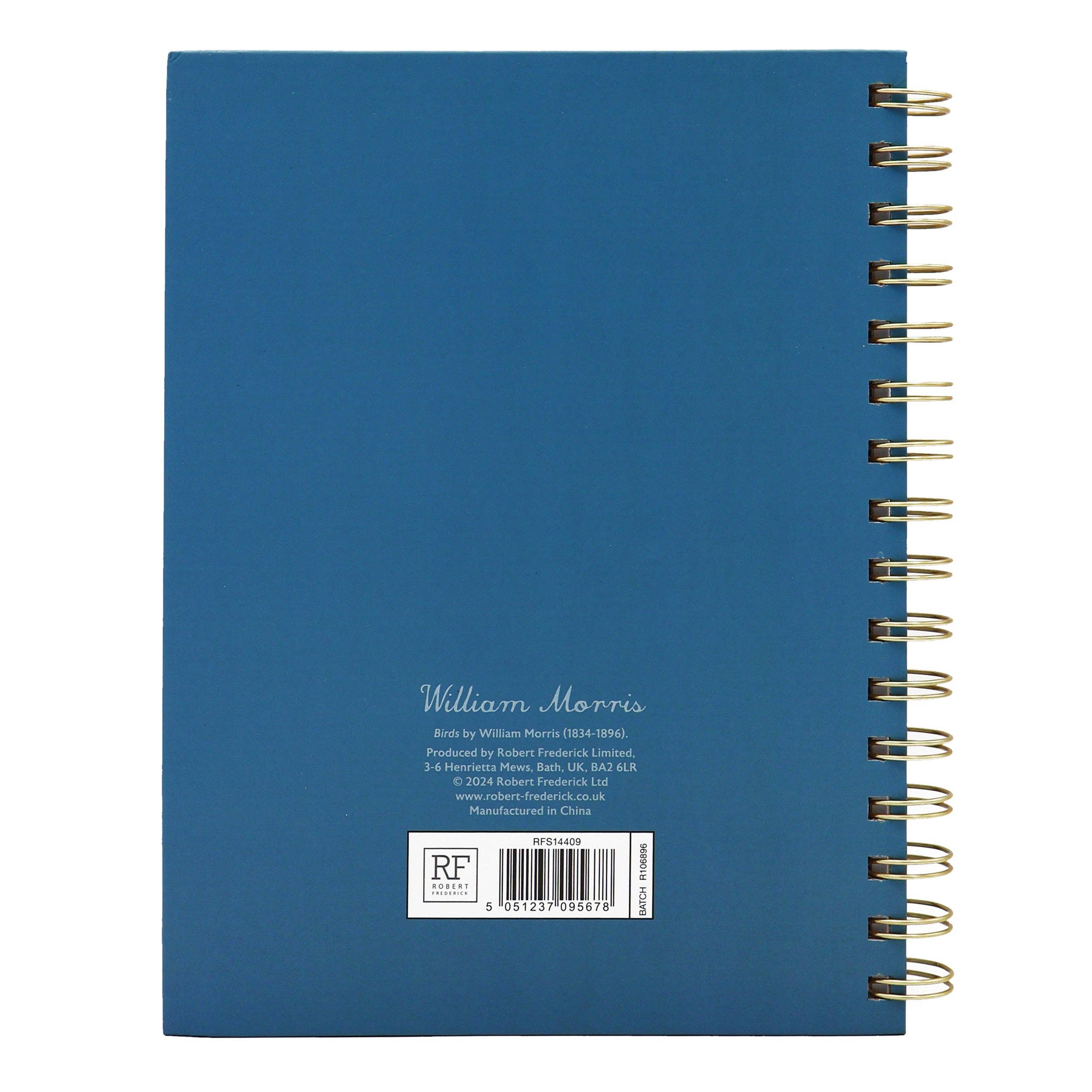 William Morris Birds A5 Notebook With Dividers - Image 9