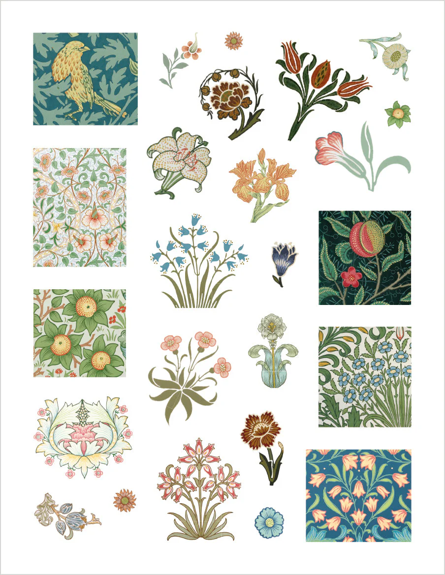 William Morris Sticker Book - Image 2