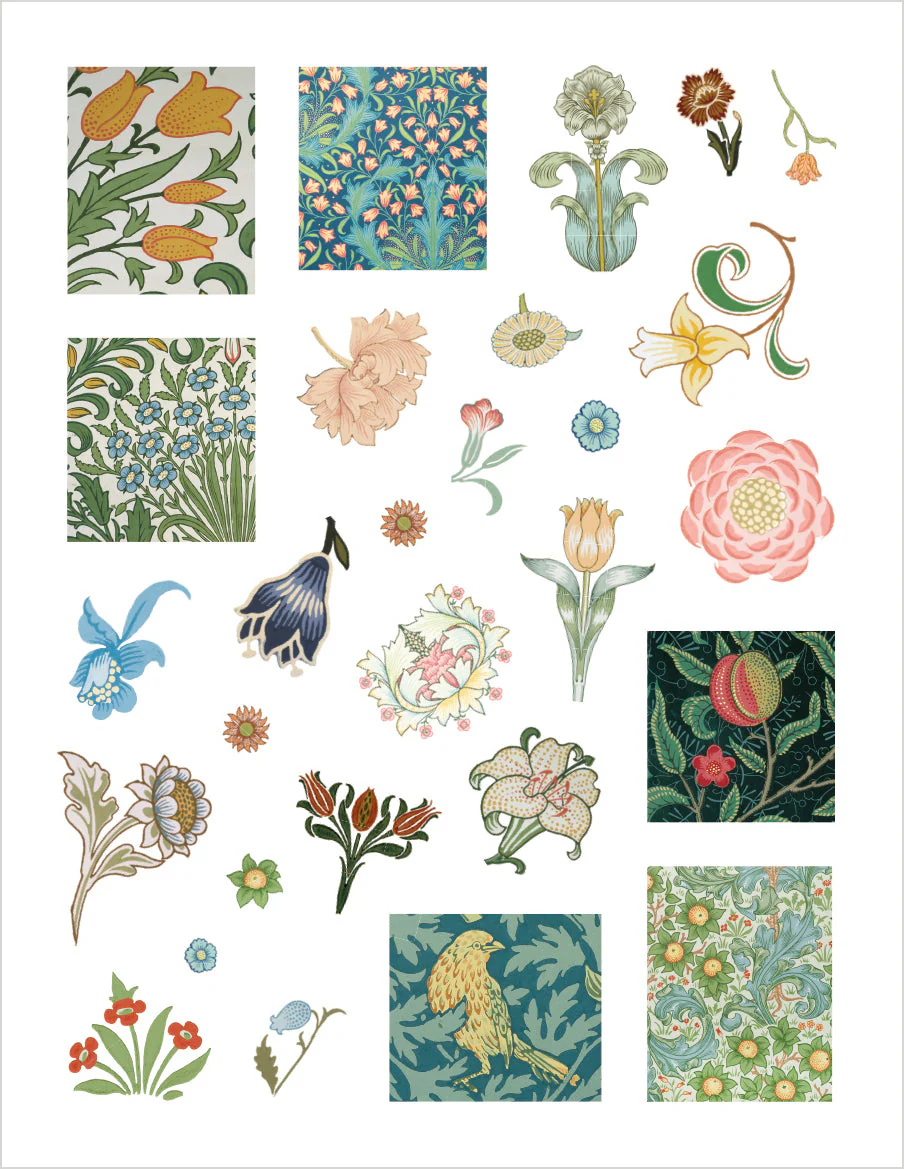 William Morris Sticker Book - Image 3