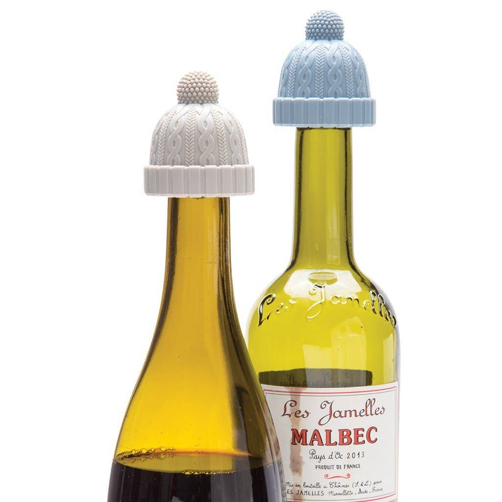 Winter Hat Bottle Stoppers | Beanie Pack Of 2 - Image 4