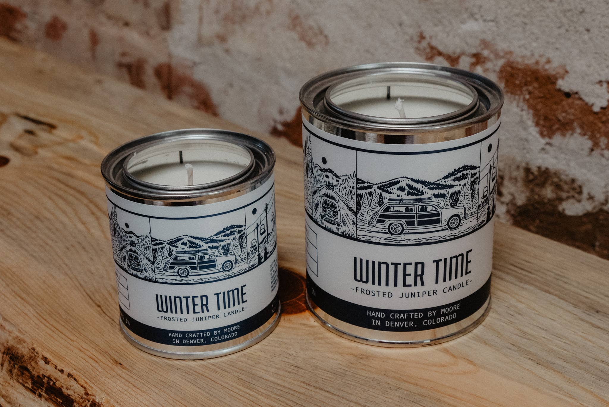 Winter Time Candle-1/2 Pint - Image 4