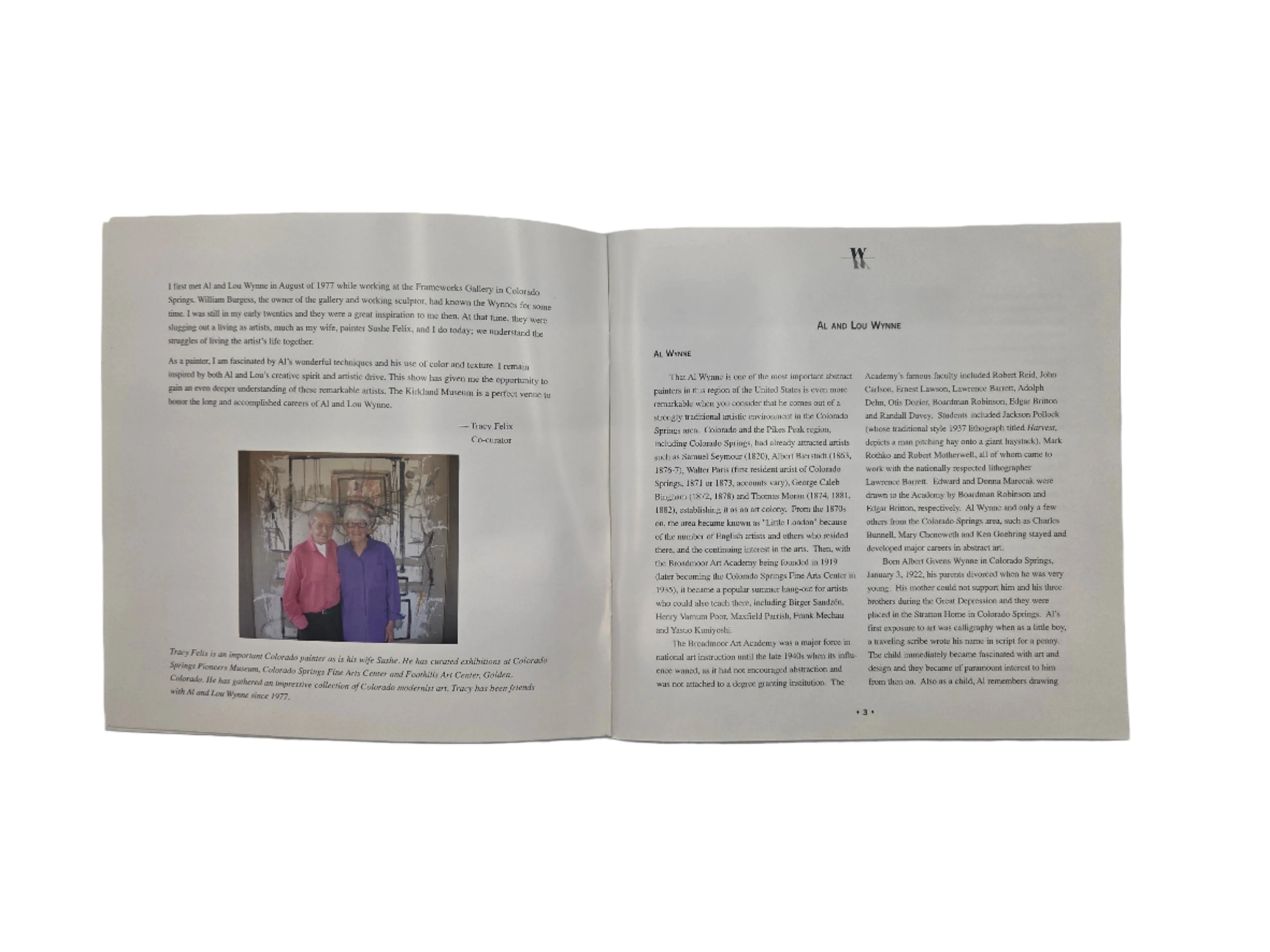 Wynne Wynne Exhibition Catalog - Image 2