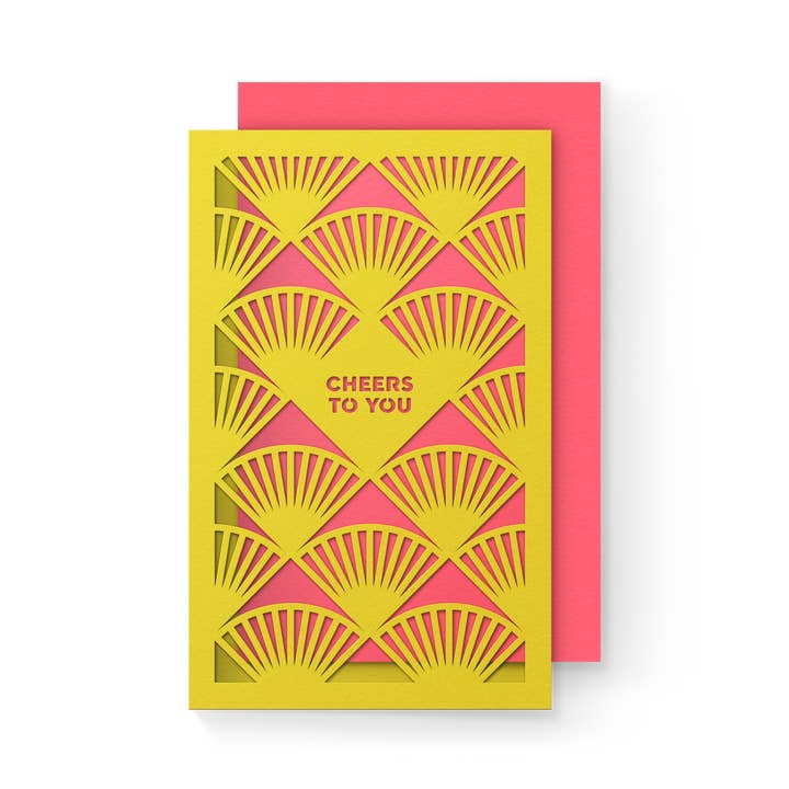 Yellow Sunburst Layered Card (mini) - Image 7