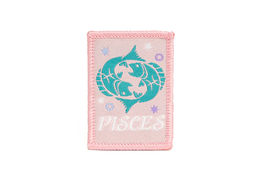 Zodiac Velcro Label - PISCES